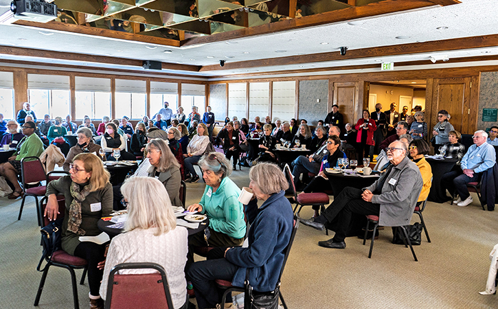 View of guests at OLLI SF State's 20th Anniversary Celebration