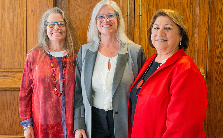 Susan Hoffman, Kathy Bruin, Debra Varner