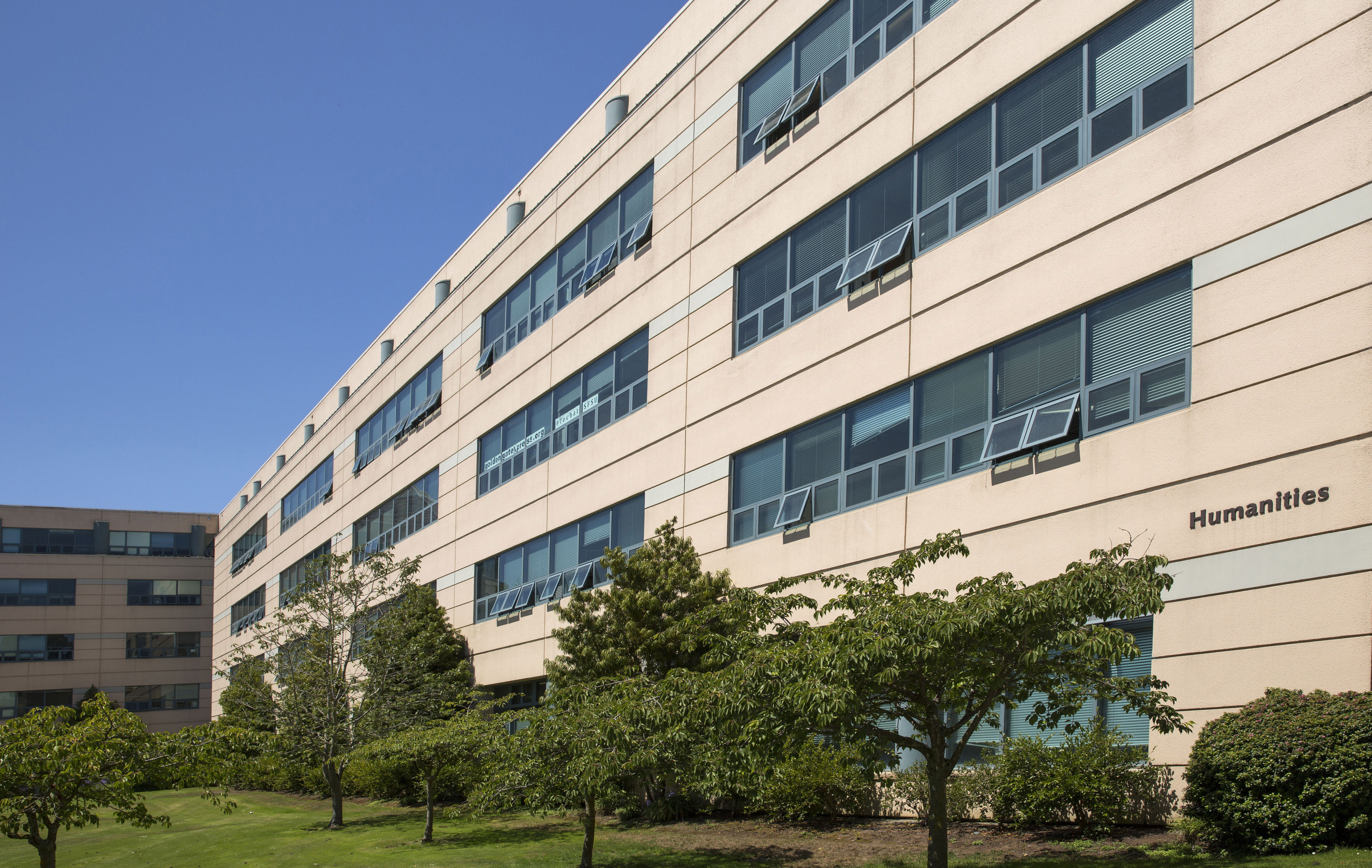 The Humanities building at SFSU